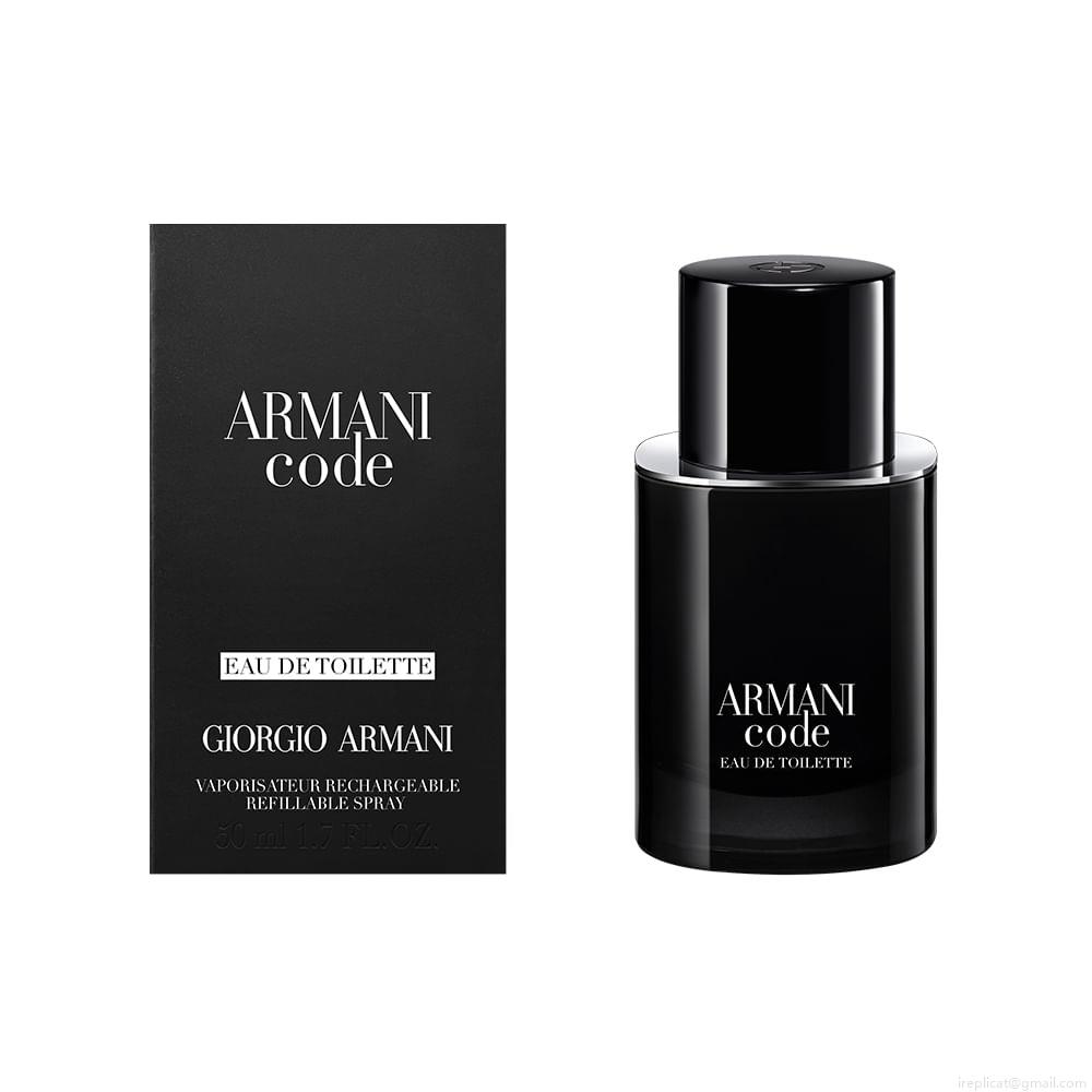 Perfume Giorgio Armani New Code Masculino Eau de Toilette Recarregável 50 ml Perfume Giorgio Armani New Code Masculino Eau de Toilette Recarregável 50 ml