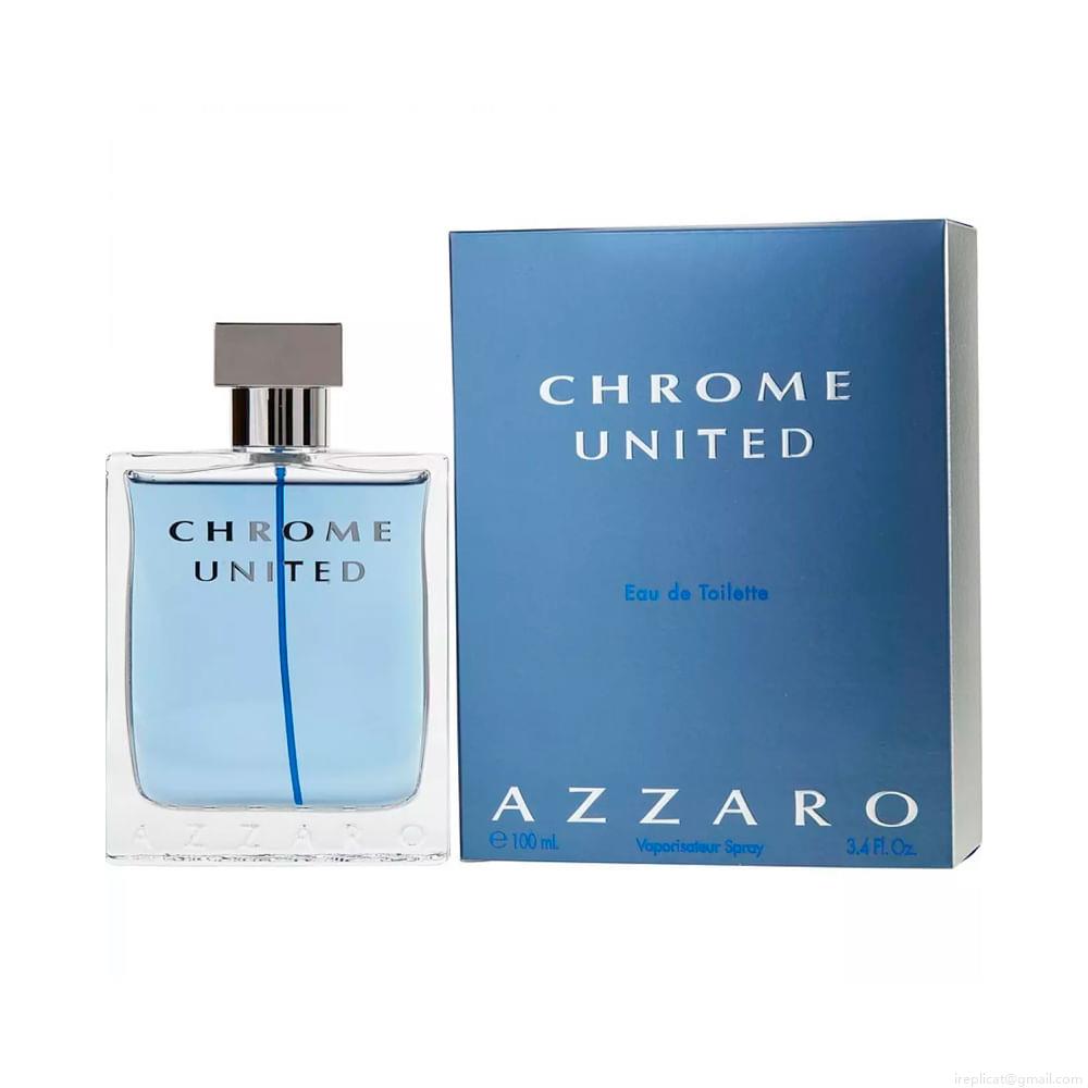 Perfume Azzaro Chrome United Masculino Eau de Toilette 100 ml Perfume Azzaro Chrome United Masculino Eau de Toilette 100 ml
