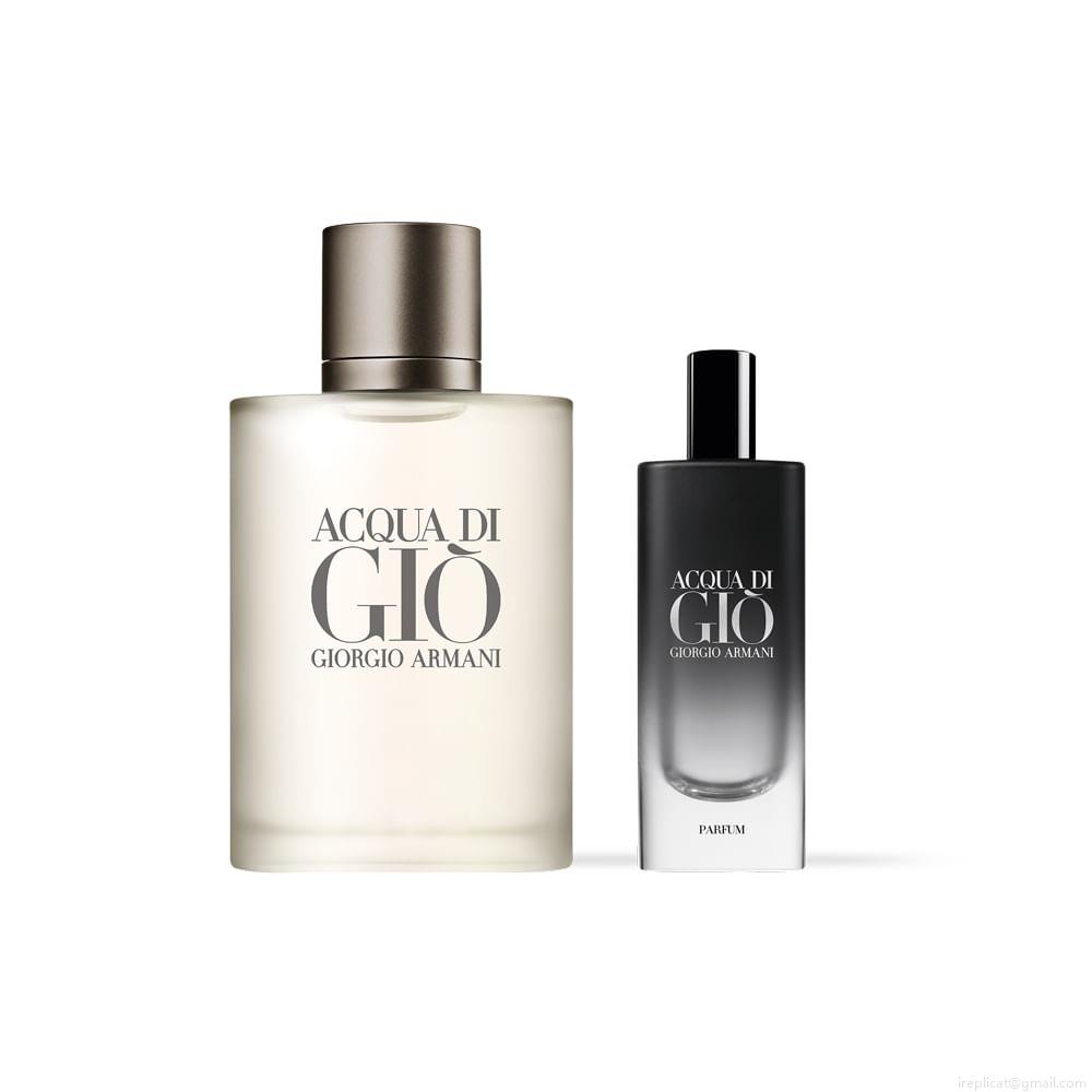 Kit Perfume Giorgioi Armani Acqua Di Giò Masculino Eau de Toilette 100 ml + Miniatura Acqua Di Giò Parfum 15 ml Kit Perfume Giorgioi Armani Acqua Di Giò Masculino Eau de Toilette 100 ml + Miniatura Acqua Di Giò Parfum 15 ml