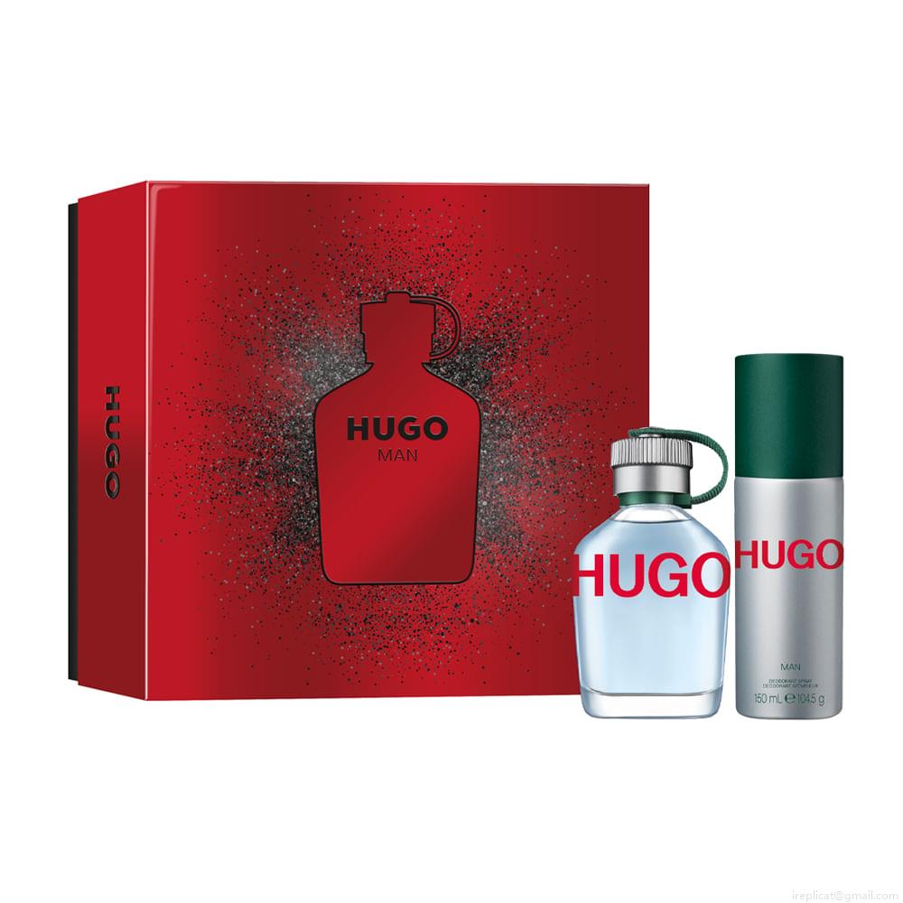 Kit Hugo Boss Hugo Man Masculino Eau de Toilette 75 ml + Desodorante 150 ml Kit Hugo Boss Hugo Man Masculino Eau de Toilette 75 ml + Desodorante 150 ml