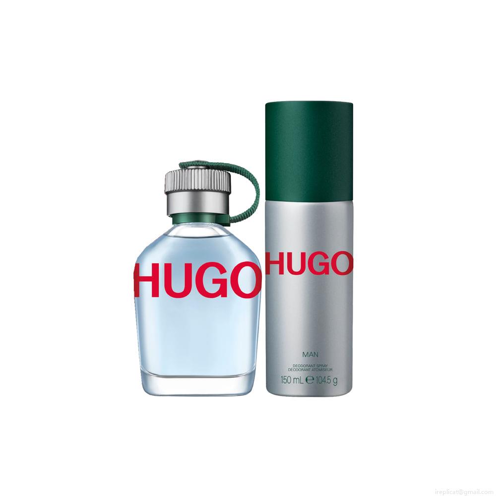 Kit Hugo Boss Hugo Man Masculino Eau de Toilette 75 ml + Desodorante 150 ml Kit Hugo Boss Hugo Man Masculino Eau de Toilette 75 ml + Desodorante 150 ml