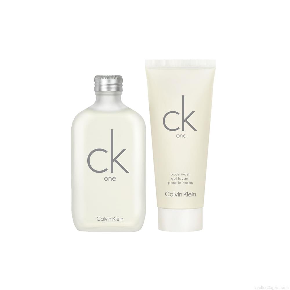 Kit Calvin Klein CK One Unissex Eau de Toilette 100 ml + Gel de Banho 100 ml Kit Calvin Klein CK One Unissex Eau de Toilette 100 ml + Gel de Banho 100 ml