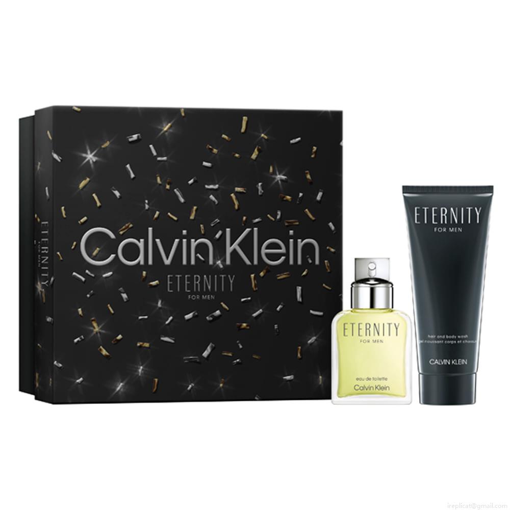 Kit Calvin Klein Eternity Masculino Eau de Toilette 50 ml + Gel de Banho 100 ml Kit Calvin Klein Eternity Masculino Eau de Toilette 50 ml + Gel de Banho 100 ml