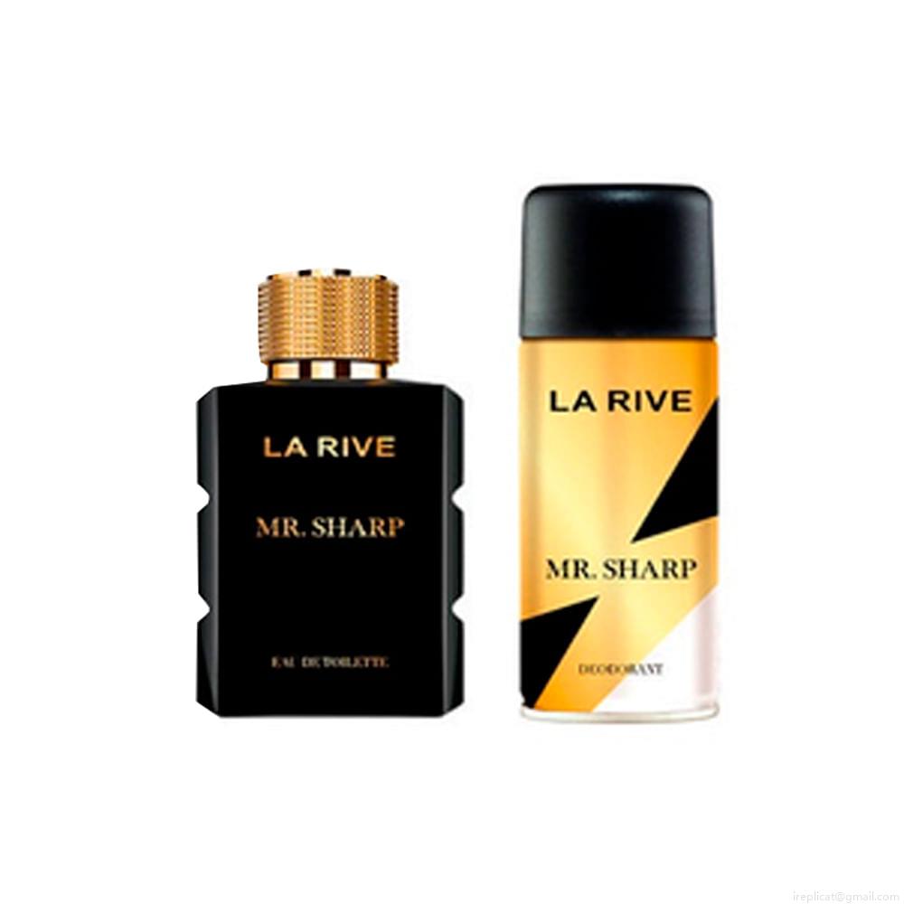 Kit Perfume La Rive Mr. Sharp Masculino Eau de Toilette 100 ml + Desodorante 150 ml Kit Perfume La Rive Mr. Sharp Masculino Eau de Toilette 100 ml + Desodorante 150 ml