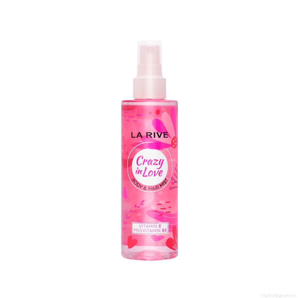 Body Splash La Rive Crazy In Love Body & Hair Mist Feminino Eau de Parfum 90 ml Body Splash La Rive Crazy In Love Body & Hair Mist Feminino Eau de Parfum 90 ml