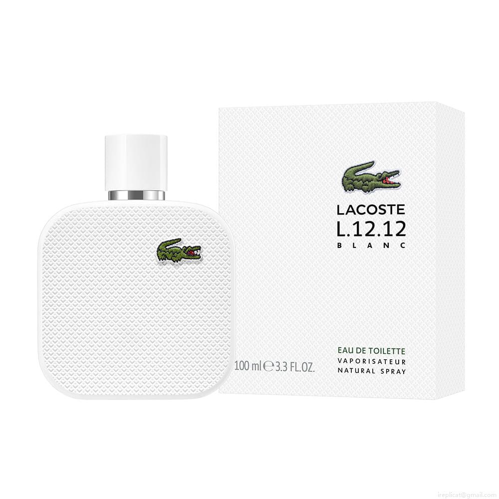 Perfume Lacoste L.12.12 Blanc Masculino Eau de Toilette 100 ml Perfume Lacoste L.12.12 Blanc Masculino Eau de Toilette 100 ml