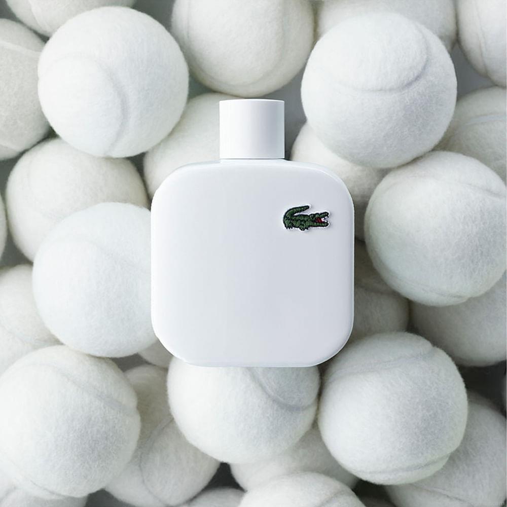 Perfume Lacoste L.12.12 Blanc Masculino Eau de Toilette 100 ml Perfume Lacoste L.12.12 Blanc Masculino Eau de Toilette 100 ml