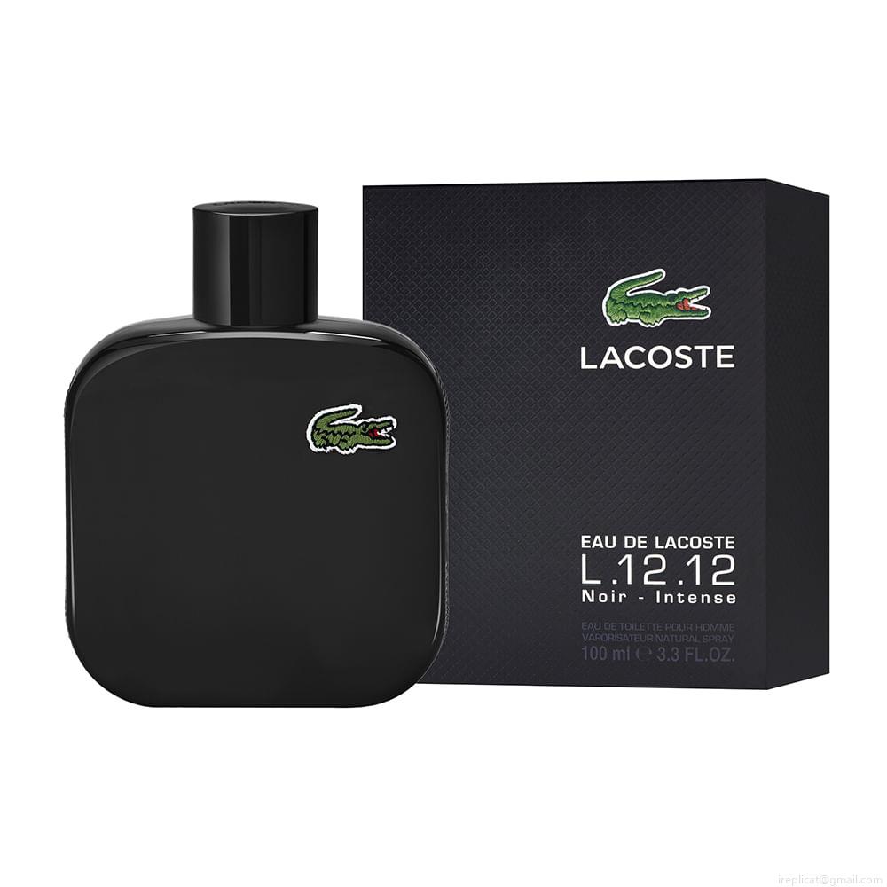 Perfume Lacoste L.12.12 Noir Masculino Eau de Toilette 100 ml Perfume Lacoste L.12.12 Noir Masculino Eau de Toilette 100 ml