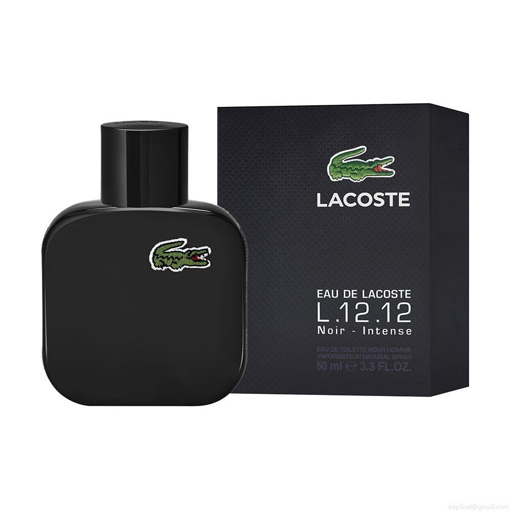 Perfume Lacoste L.12.12 Noir Masculino Eau de Toilette 50 ml Perfume Lacoste L.12.12 Noir Masculino Eau de Toilette 50 ml