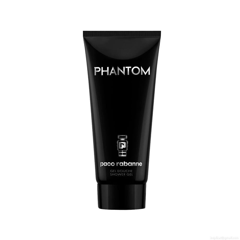 Kit Perfume Paco Rabanne Phantom Masculino Eau de Toilette 100 ml + Gel de Banho 100 ml + Perfume 200 ml Refil Kit Perfume Paco Rabanne Phantom Masculino Eau de Toilette 100 ml + Gel de Banho 100 ml + Perfume 200 ml Refil