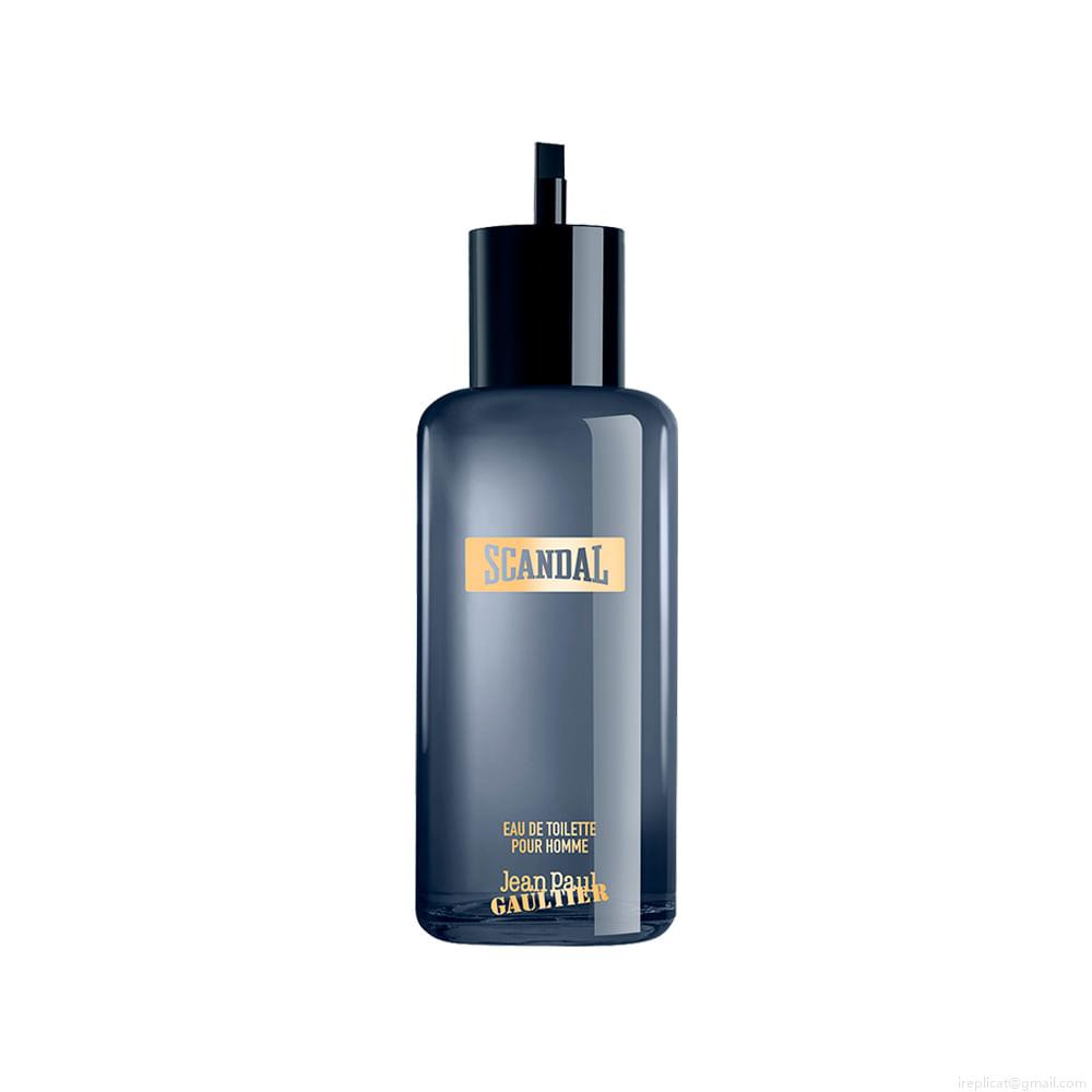 Kit Perfume Jean Paul Gaultier Scandal Pour Homme Masculino Eau de Toilette 200 ml Refil + Perfume 150 ml Recarregável + Desodor Kit Perfume Jean Paul Gaultier Scandal Pour Homme Masculino Eau de Toilette 200 ml Refil + Perfume 150 ml Recarregável + Desodor