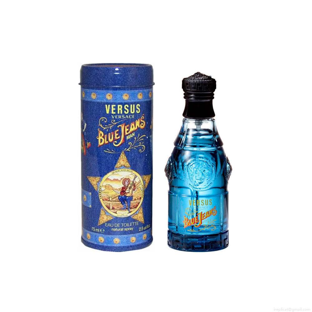 Perfume Versace Blue Jeans Masculino Eau de Toilette 75 ml Perfume Versace Blue Jeans Masculino Eau de Toilette 75 ml
