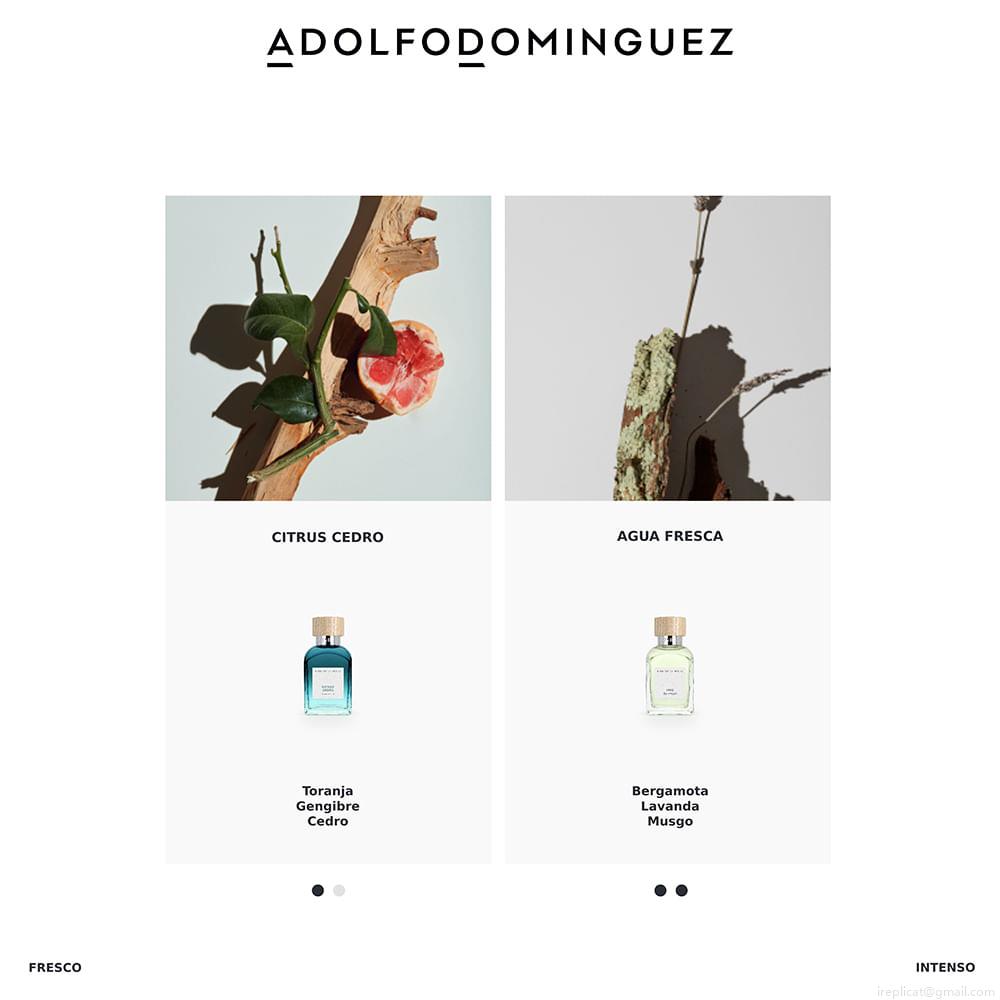 Perfume Adolfo Dominguez Água Fresca Citrus Cedro Masculino Eau de Toilette 120 ml Perfume Adolfo Dominguez Água Fresca Citrus Cedro Masculino Eau de Toilette 120 ml