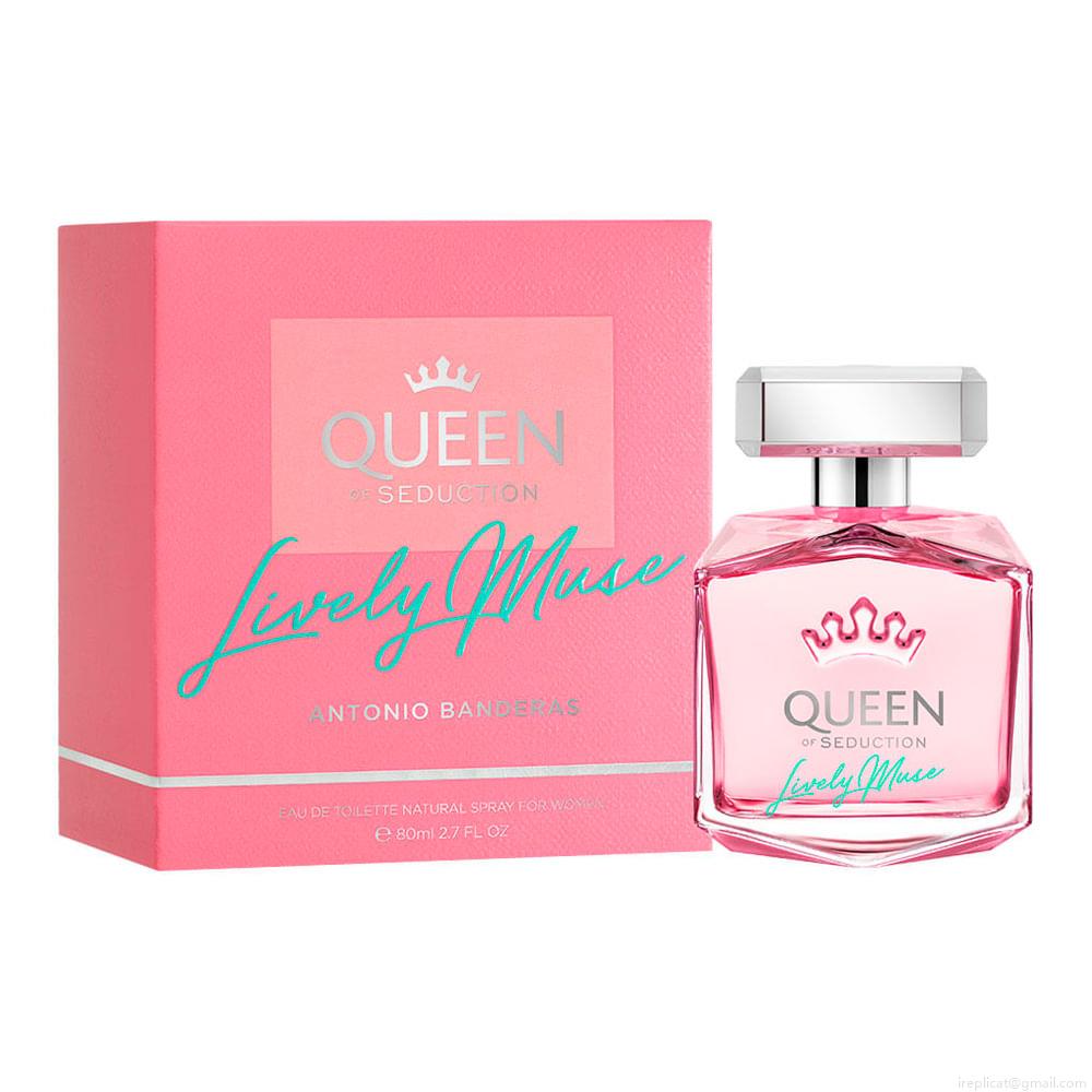 Perfume Banderas Queen of Seduction Lively Muse Feminino Eau de Toilette 80 ml Perfume Banderas Queen of Seduction Lively Muse Feminino Eau de Toilette 80 ml