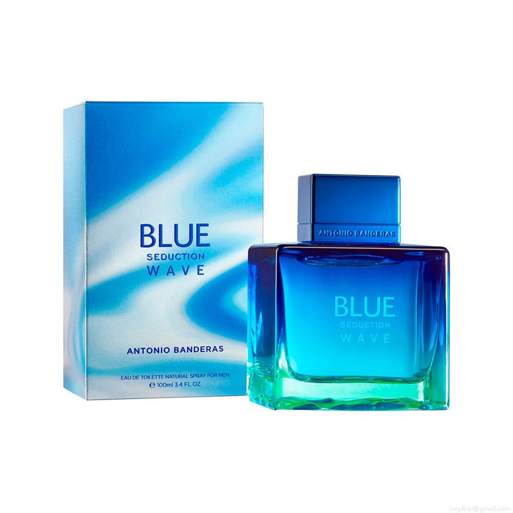 Perfume Banderas Blue Seduction Wave Masculino Eau de Toilette 100 ml Perfume Banderas Blue Seduction Wave Masculino Eau de Toilette 100 ml