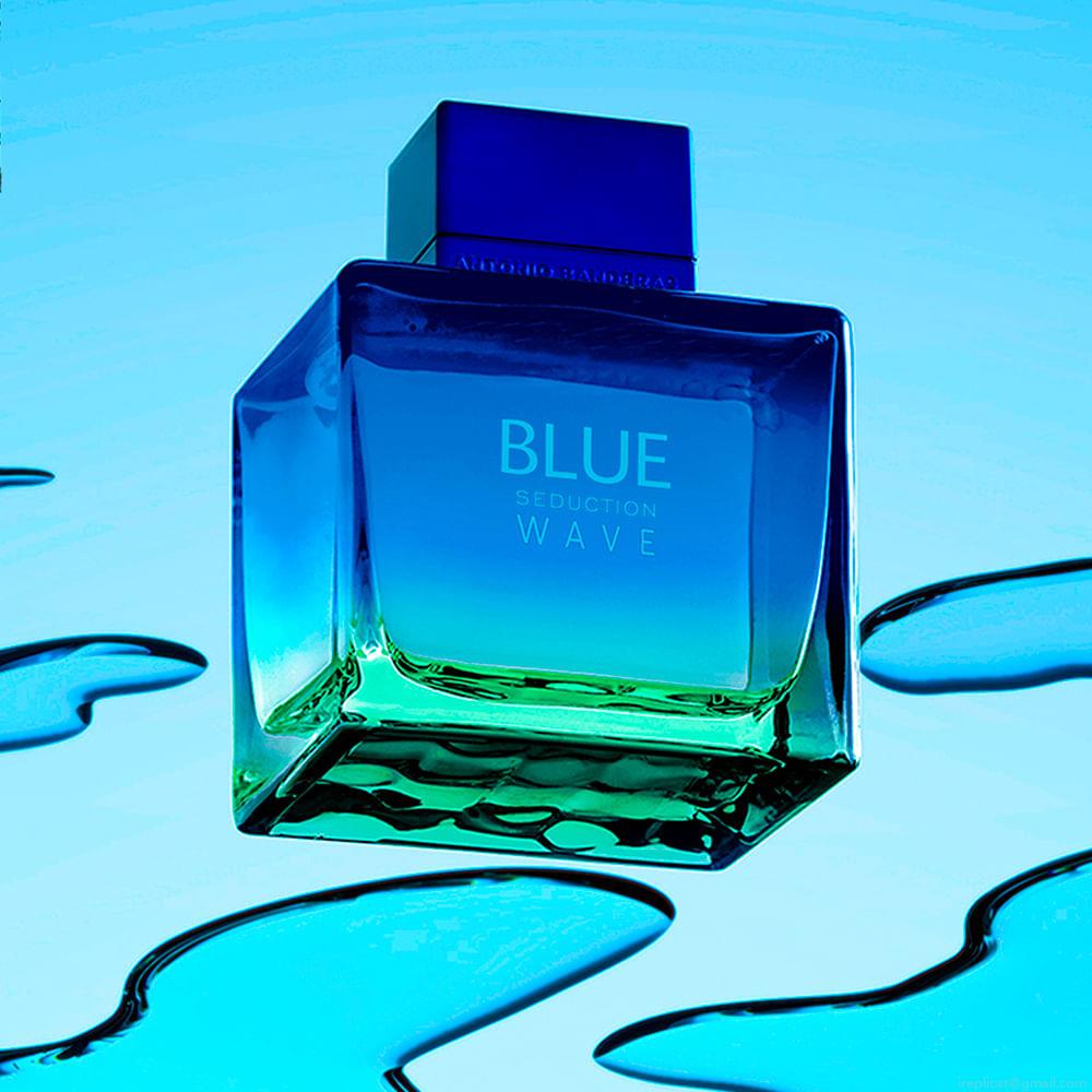 Perfume Banderas Blue Seduction Wave Masculino Eau de Toilette 100 ml Perfume Banderas Blue Seduction Wave Masculino Eau de Toilette 100 ml