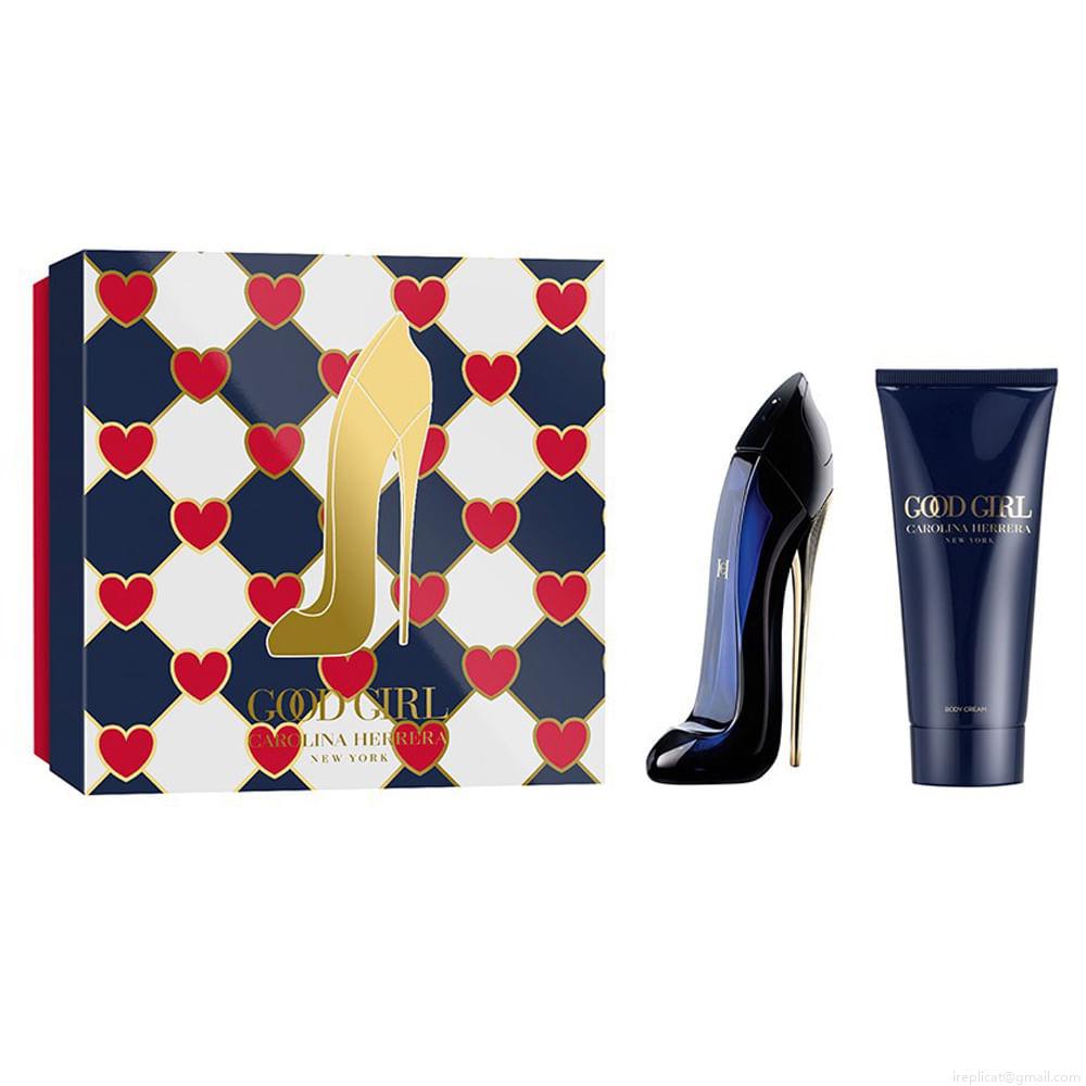 Kit Perfume Carolina Herrera Good Girl Feminino Eau de Parfum 80 ml + Hidratante Corporal 100 ml Kit Perfume Carolina Herrera Good Girl Feminino Eau de Parfum 80 ml + Hidratante Corporal 100 ml