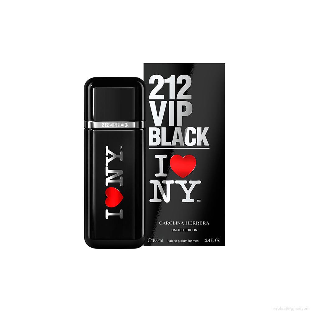 Perfume Carolina Herrera 212 Vip Black I Love NY Masculino Eau de Parfum 100 ml Perfume Carolina Herrera 212 Vip Black I Love NY Masculino Eau de Parfum 100 ml