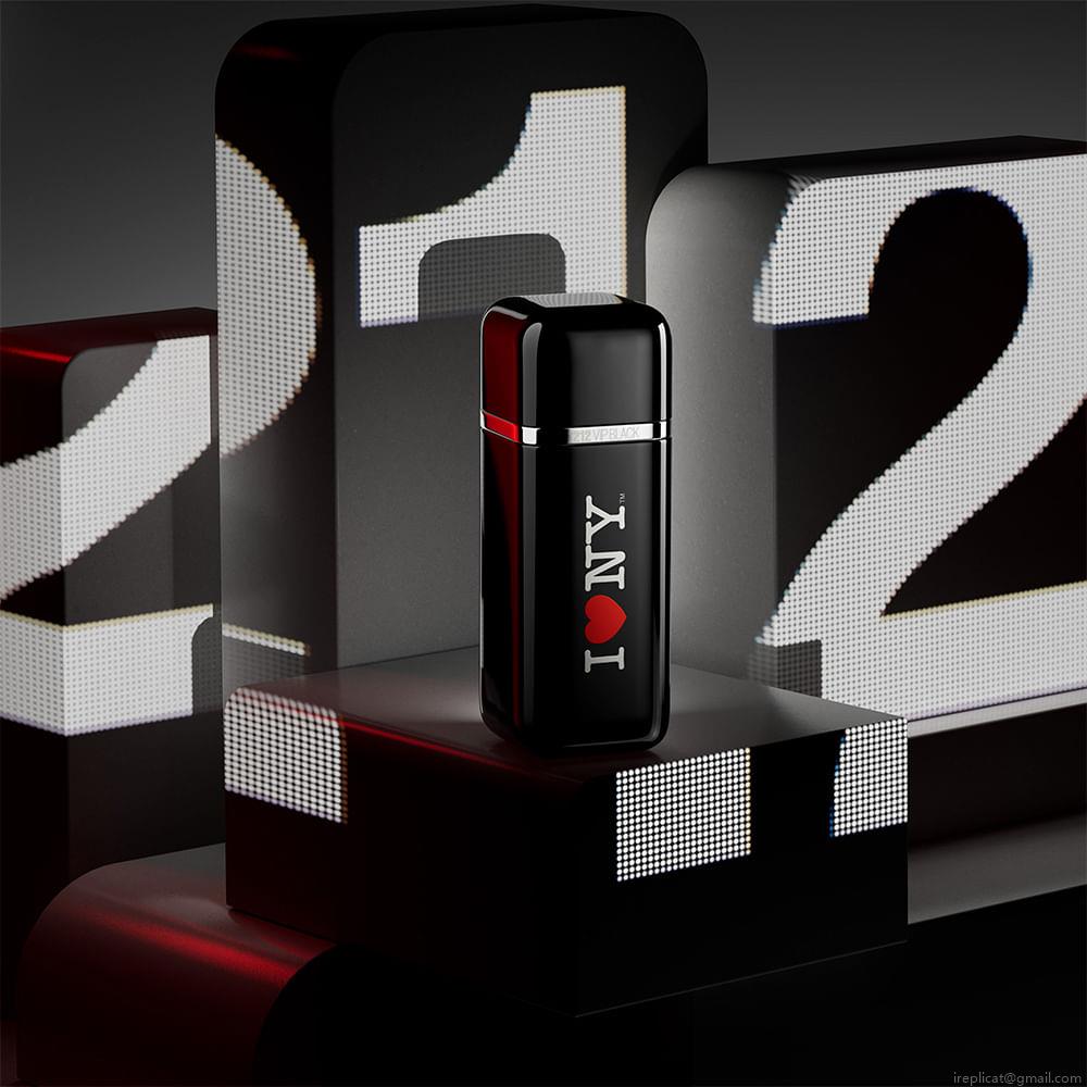 Perfume Carolina Herrera 212 Vip Black I Love NY Masculino Eau de Parfum 100 ml Perfume Carolina Herrera 212 Vip Black I Love NY Masculino Eau de Parfum 100 ml