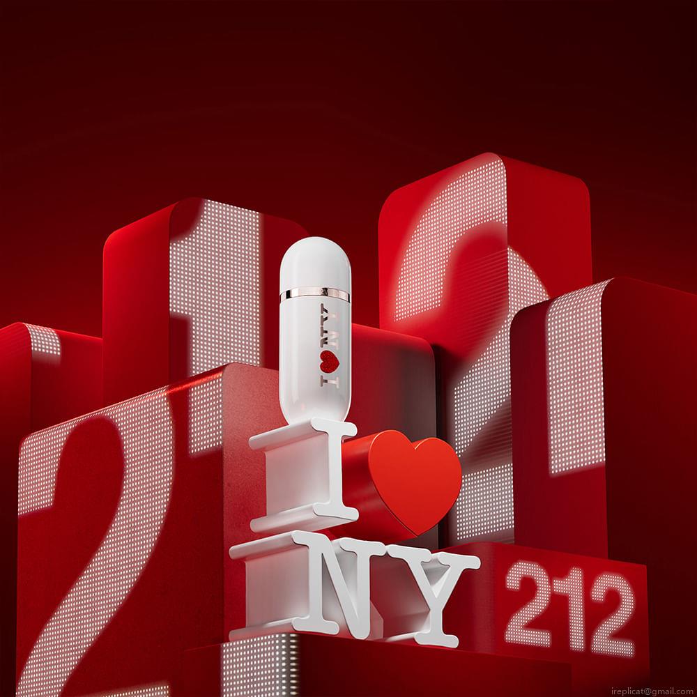 Perfume Carolina Herrera 212 Vip Rose I Love NY Feminino Eau de Parfum 80 ml Perfume Carolina Herrera 212 Vip Rose I Love NY Feminino Eau de Parfum 80 ml