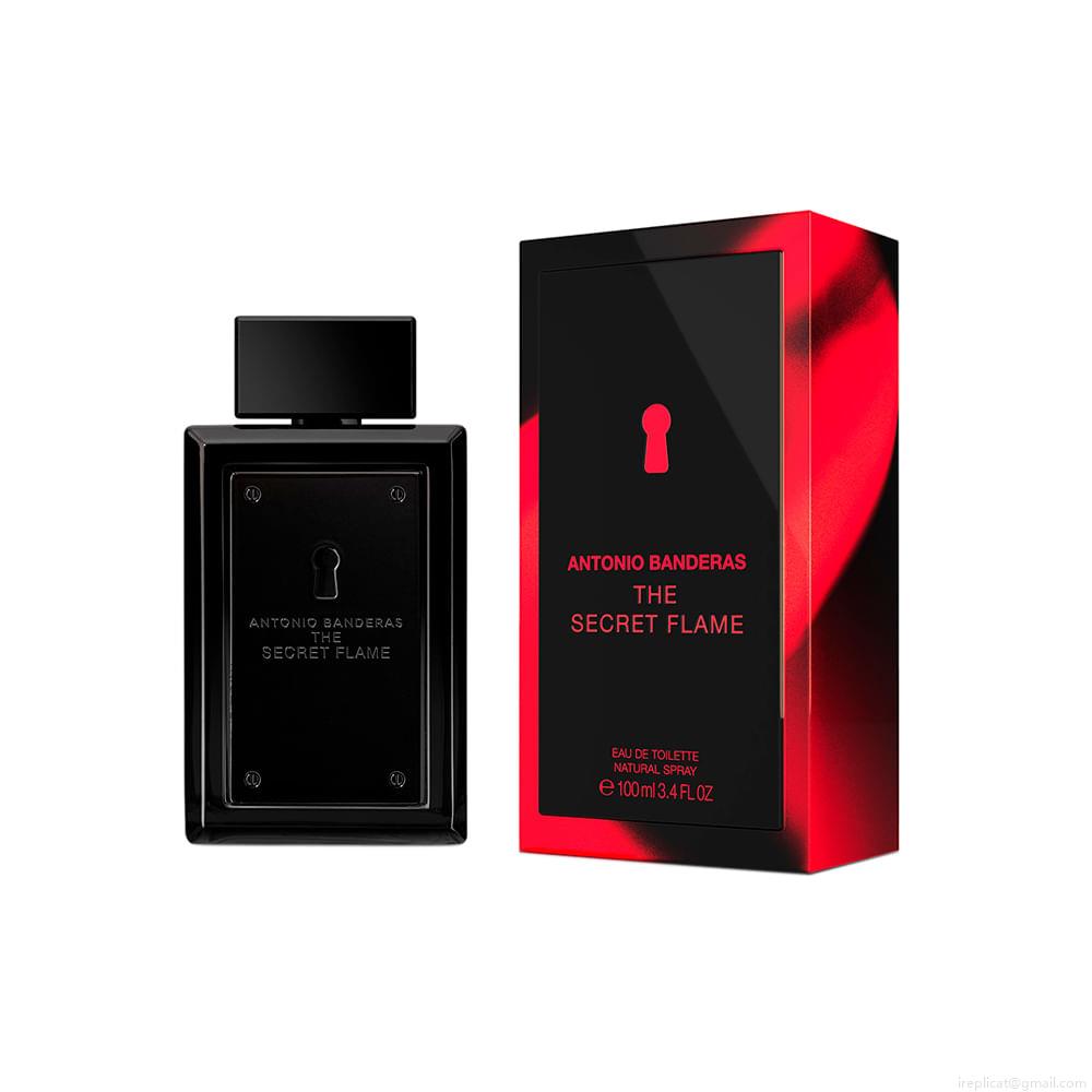 Perfume Banderas The Secret Flame Masculino Eau de Toilette 100 ml Perfume Banderas The Secret Flame Masculino Eau de Toilette 100 ml