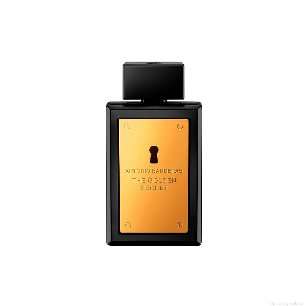 Kit Perfume Banderas Golden Secret Masculino Eau de Toilette 100 ml + Desodorante 150 ml Kit Perfume Banderas Golden Secret Masculino Eau de Toilette 100 ml + Desodorante 150 ml