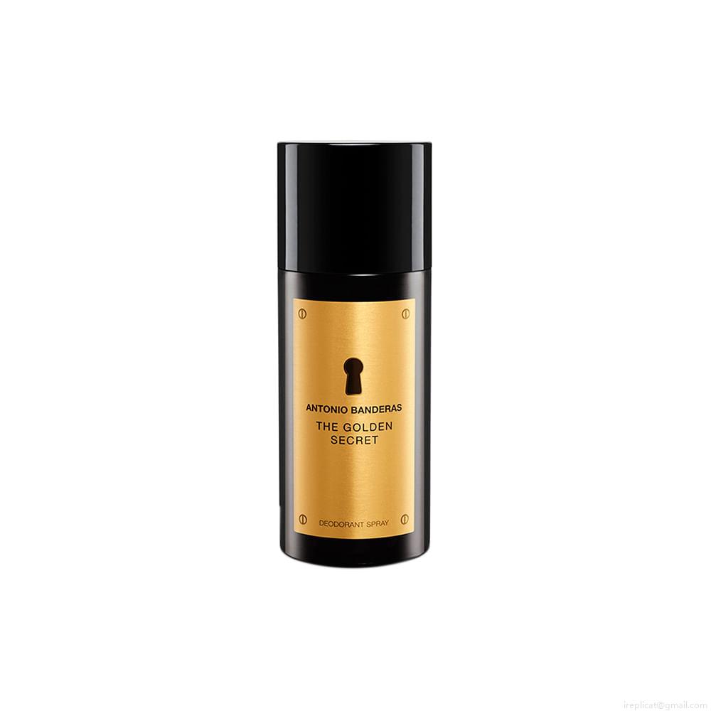 Kit Perfume Banderas Golden Secret Masculino Eau de Toilette 100 ml + Desodorante 150 ml Kit Perfume Banderas Golden Secret Masculino Eau de Toilette 100 ml + Desodorante 150 ml