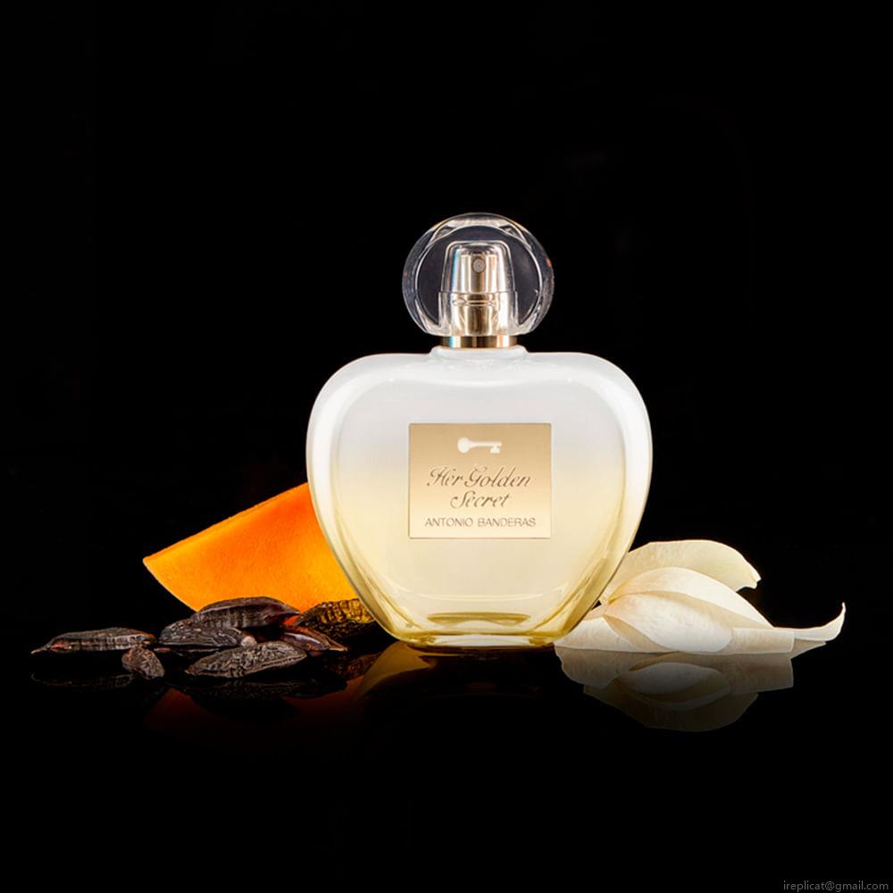 Kit Perfume Banderas Her Golden Secret Feminino Eau de Toilette 80 ml + Desodorante 150 ml Kit Perfume Banderas Her Golden Secret Feminino Eau de Toilette 80 ml + Desodorante 150 ml