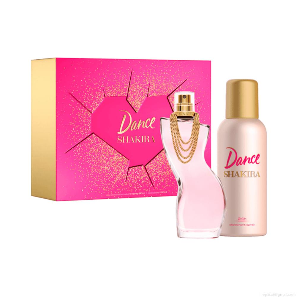 Kit Perfume Shakira Dance Feminino Eau de Toilette 80 ml + Desodorante 150 ml Kit Perfume Shakira Dance Feminino Eau de Toilette 80 ml + Desodorante 150 ml