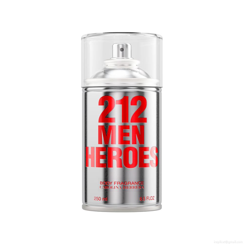 Perfume Carolina Herrera 212 Heroes Body Masculino Eau de Parfum 250 ml Perfume Carolina Herrera 212 Heroes Body Masculino Eau de Parfum 250 ml