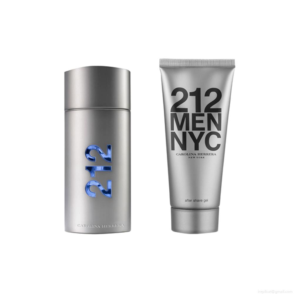 Kit Perfume Carolina Herrera 212 Men Nyc Masculino Eau e Toilette 100 ml + Pós Barba 100 ml Kit Perfume Carolina Herrera 212 Men Nyc Masculino Eau e Toilette 100 ml + Pós Barba 100 ml