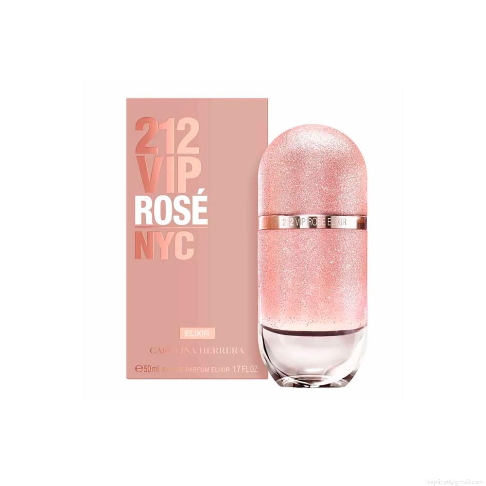 Perfume Carolina Herrera 212 Vip Rosé Elixir Feminino Eau de Parfum 50 ml Perfume Carolina Herrera 212 Vip Rosé Elixir Feminino Eau de Parfum 50 ml