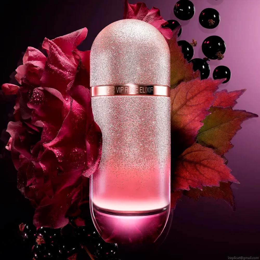Perfume Carolina Herrera 212 Vip Rosé Elixir Feminino Eau de Parfum 50 ml Perfume Carolina Herrera 212 Vip Rosé Elixir Feminino Eau de Parfum 50 ml