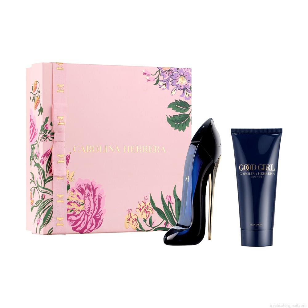 Kit Perfume Carolina Herrera Good Girl Feminino Eau de Parfum 80 ml + Loção Corporal 100 ml Kit Perfume Carolina Herrera Good Girl Feminino Eau de Parfum 80 ml + Loção Corporal 100 ml