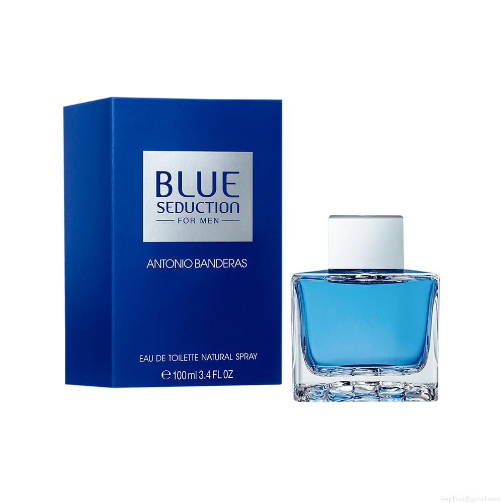 Perfume Banderas Blue Seduction Masculino Eau de Toilette 100 ml Perfume Banderas Blue Seduction Masculino Eau de Toilette 100 ml