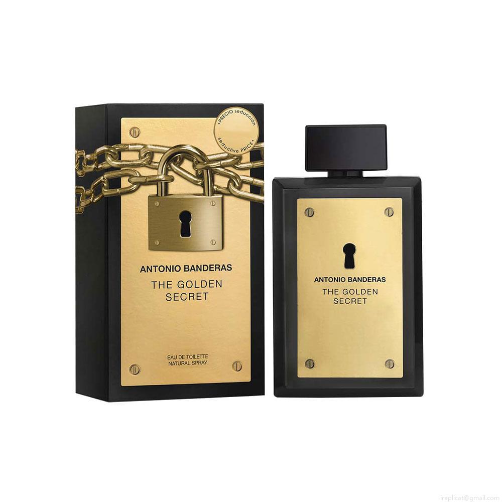 Perfume Banderas The Golden Secret Masculino Eau de Toilette 200 ml Perfume Banderas The Golden Secret Masculino Eau de Toilette 200 ml