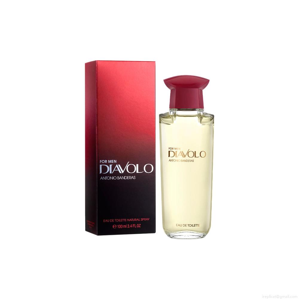 Perfume Banderas Diavolo Masculino Eau de Toilette 100 ml Perfume Banderas Diavolo Masculino Eau de Toilette 100 ml