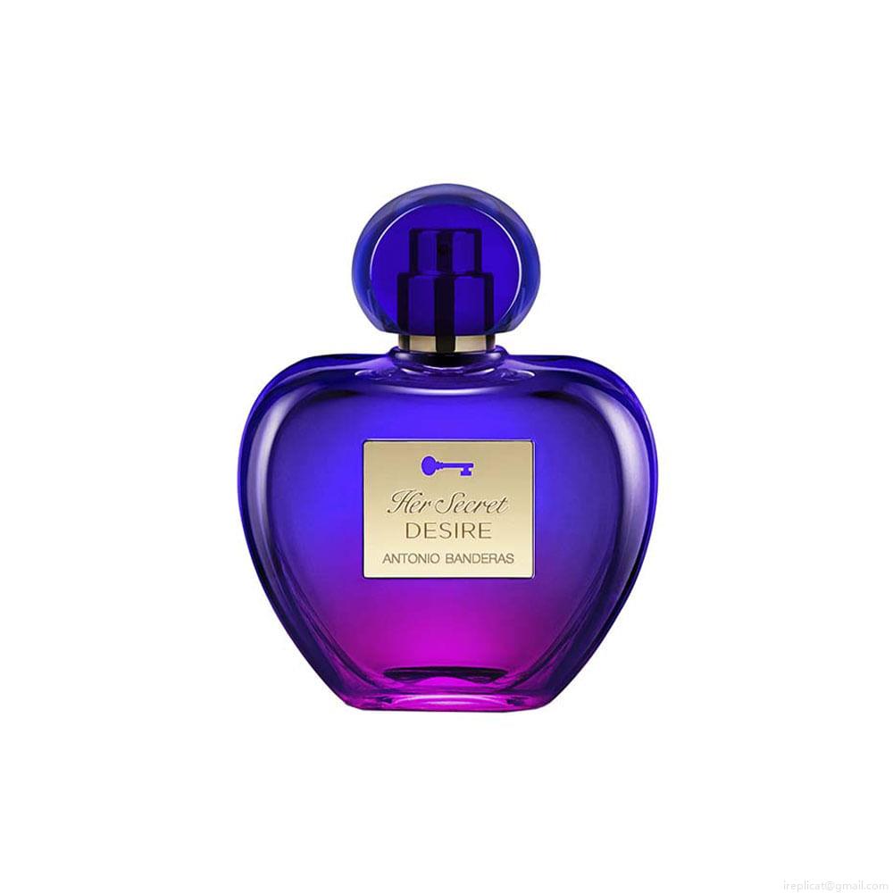 Kit Perfume Banderas Her Secret Desire Feminino Eau de Toilette 80 ml + Desodorante 150 ml Kit Perfume Banderas Her Secret Desire Feminino Eau de Toilette 80 ml + Desodorante 150 ml