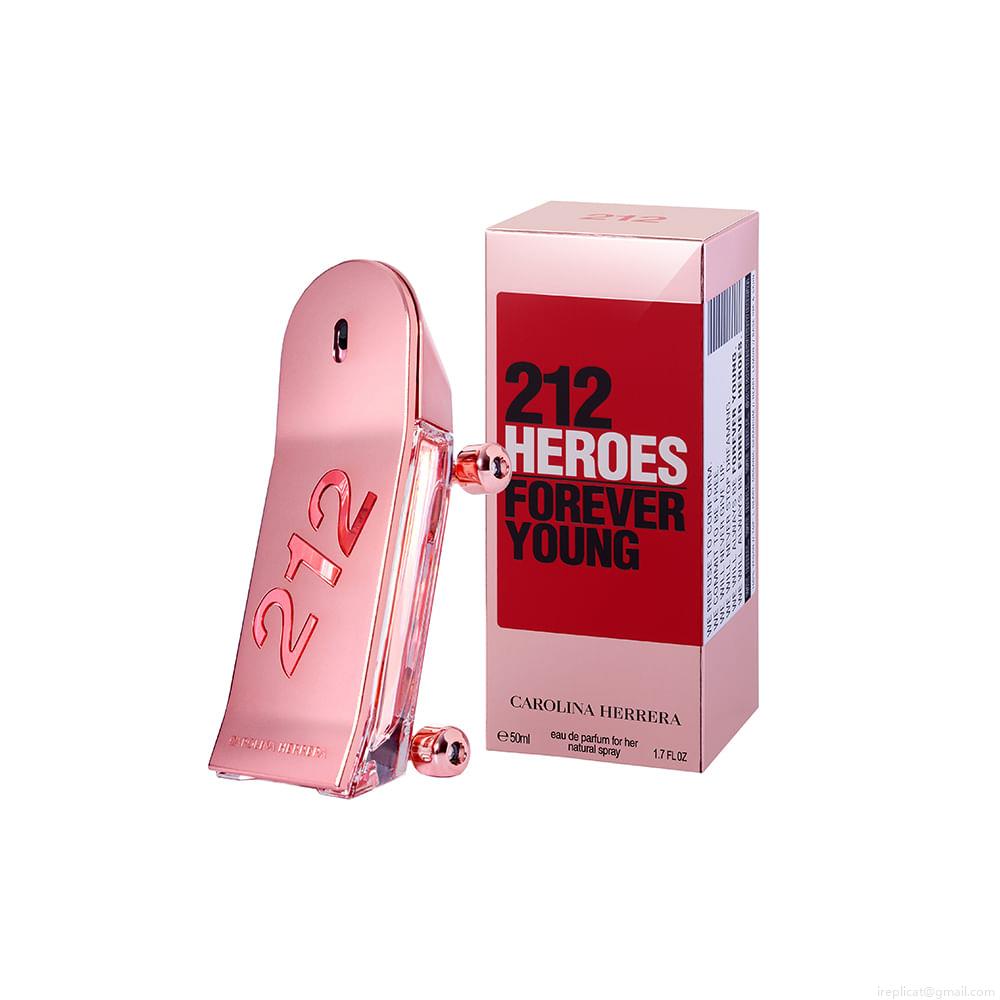 Perfume Carolina Herrera 212 Heroes Feminino Eau de Parfum 50 ml Perfume Carolina Herrera 212 Heroes Feminino Eau de Parfum 50 ml