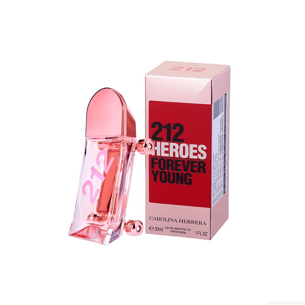 Perfume Carolina Herrera 212 Heroes Feminino Eau de Parfum 30 ml Perfume Carolina Herrera 212 Heroes Feminino Eau de Parfum 30 ml