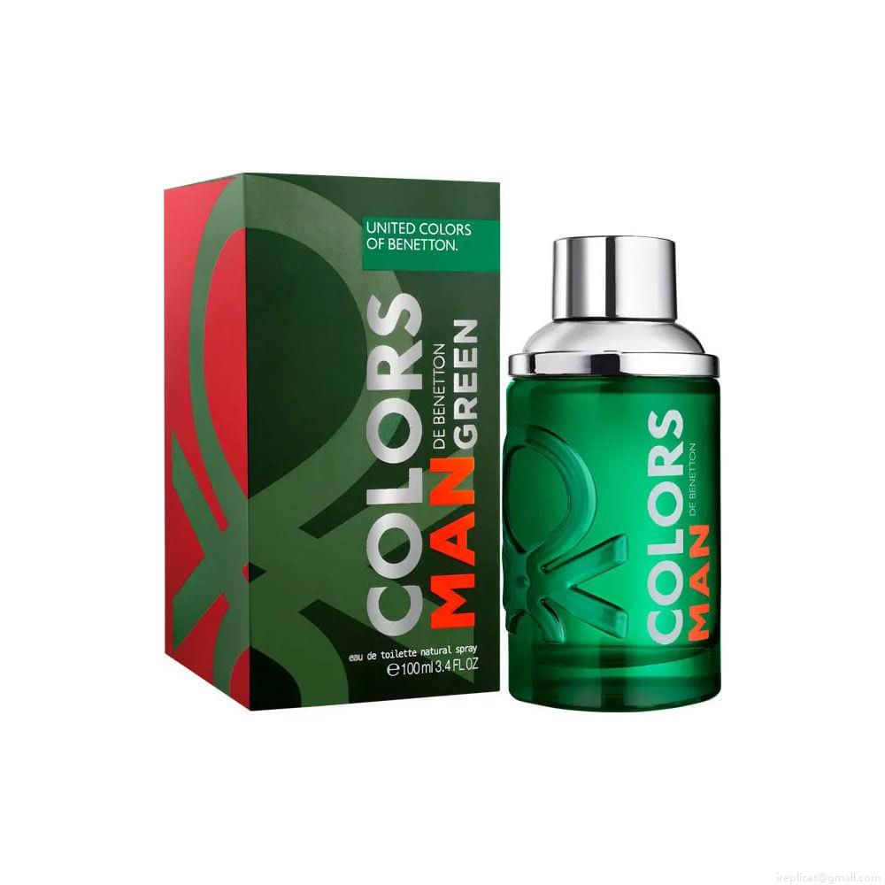Perfume Benetton Colors Man Green Masculino Eau de Toilette 100 ml Perfume Benetton Colors Man Green Masculino Eau de Toilette 100 ml