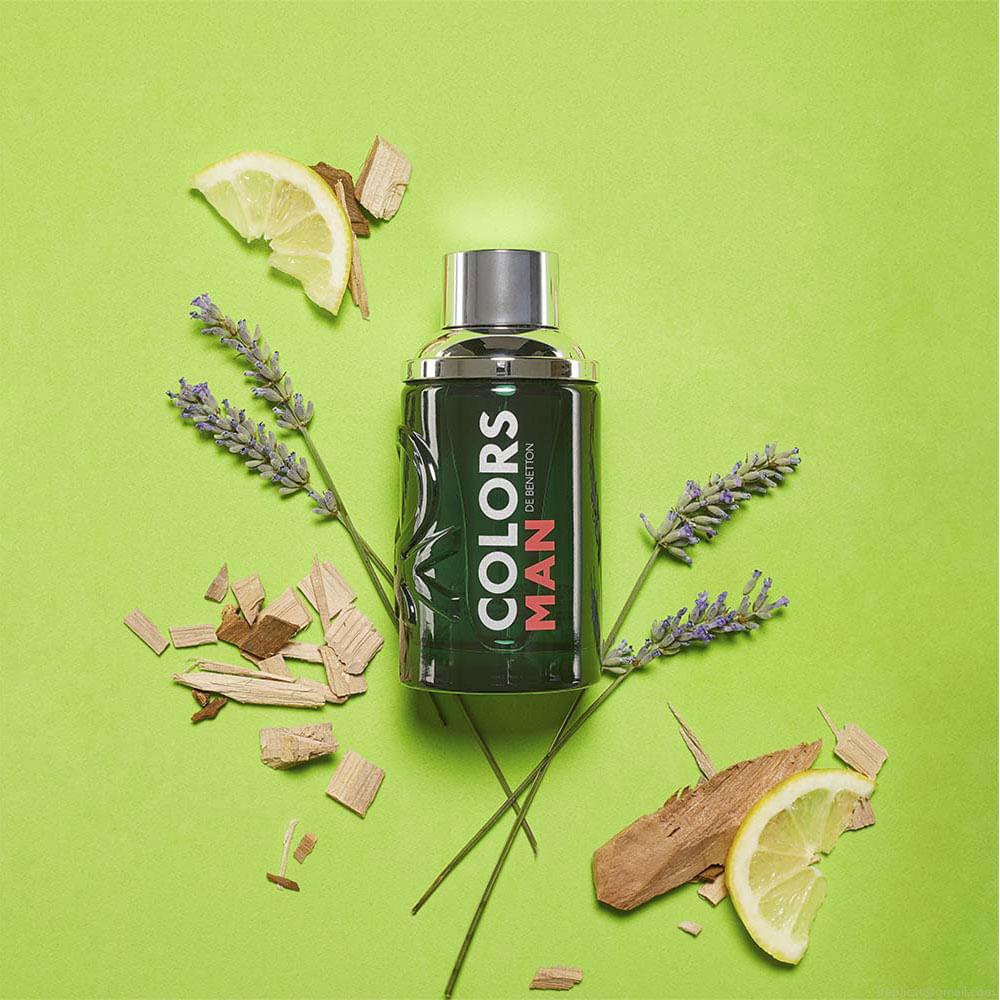 Perfume Benetton Colors Man Green Masculino Eau de Toilette 100 ml Perfume Benetton Colors Man Green Masculino Eau de Toilette 100 ml