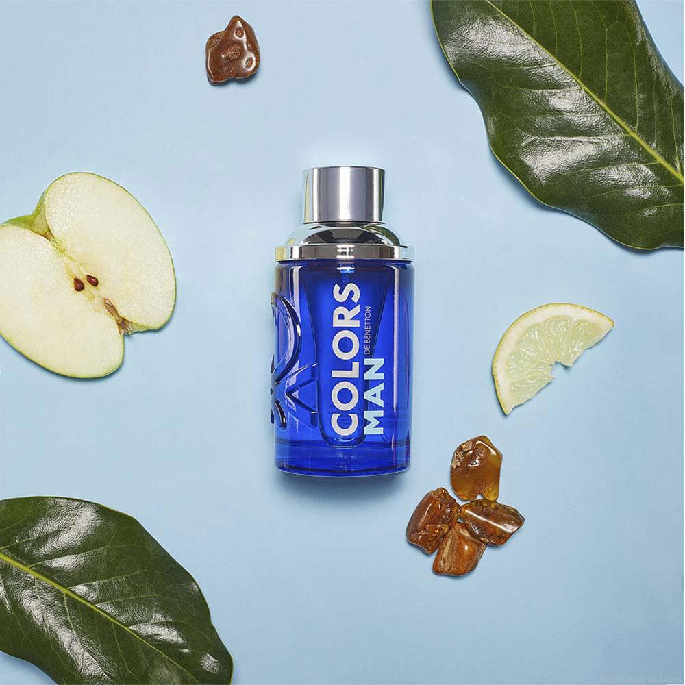 Perfume Benetton Colors Man Blue Masculino Eau de Toilette 100 ml Perfume Benetton Colors Man Blue Masculino Eau de Toilette 100 ml
