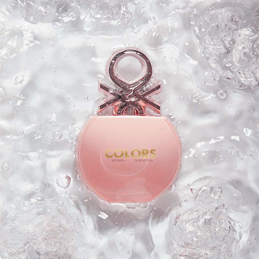 Perfume Benetton Colors Woman Rose Feminino Eau de Toilette 80 ml Perfume Benetton Colors Woman Rose Feminino Eau de Toilette 80 ml