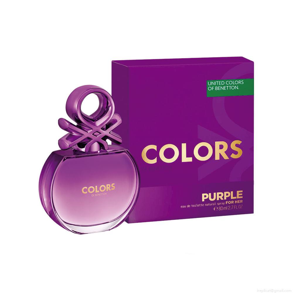 Perfume Benetton Colors Purple Feminino Eau de Toilette 80 ml Perfume Benetton Colors Purple Feminino Eau de Toilette 80 ml