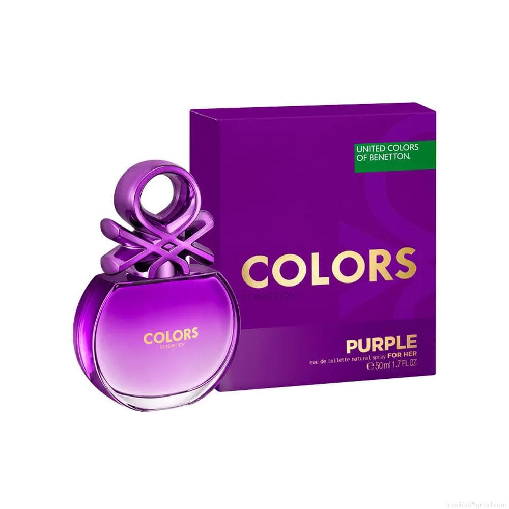Perfume Benetton Colors Purple Feminino Eau de Toilette 50 ml Perfume Benetton Colors Purple Feminino Eau de Toilette 50 ml