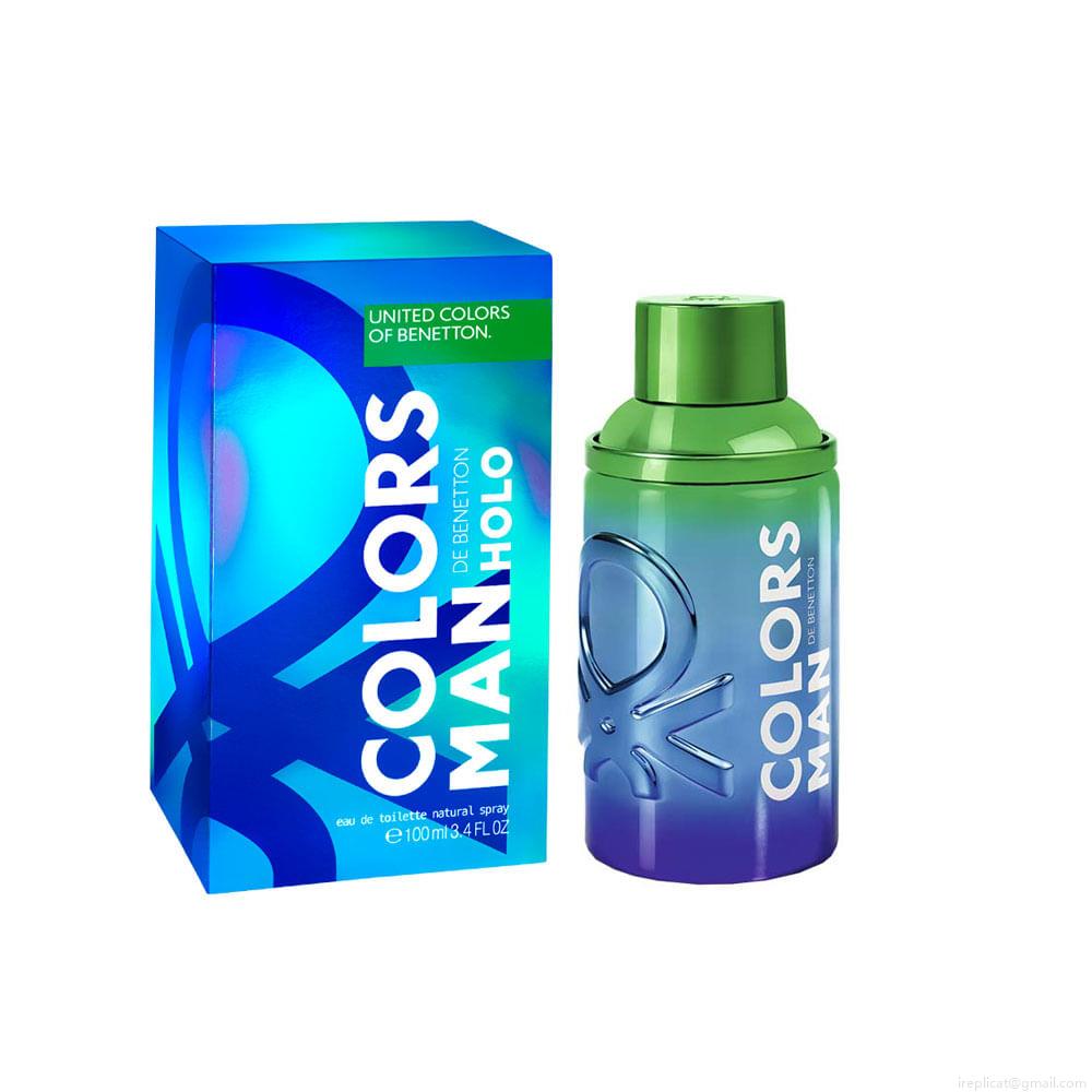 Perfume Benetton Colors Man Holo Masculino Eau de Toilette 100 ml Perfume Benetton Colors Man Holo Masculino Eau de Toilette 100 ml