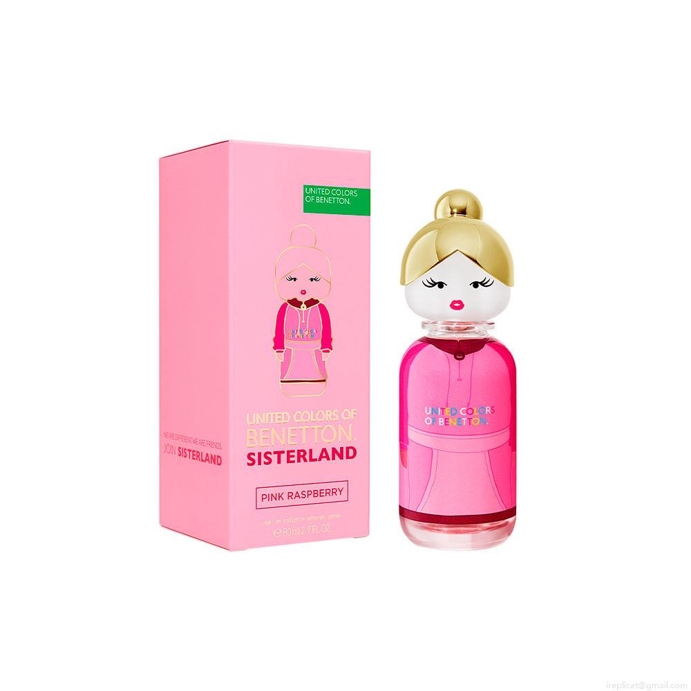 Perfume Benetton Sisterland Pink Raspeberry Feminino Eau de Toilette 80 ml Perfume Benetton Sisterland Pink Raspeberry Feminino Eau de Toilette 80 ml