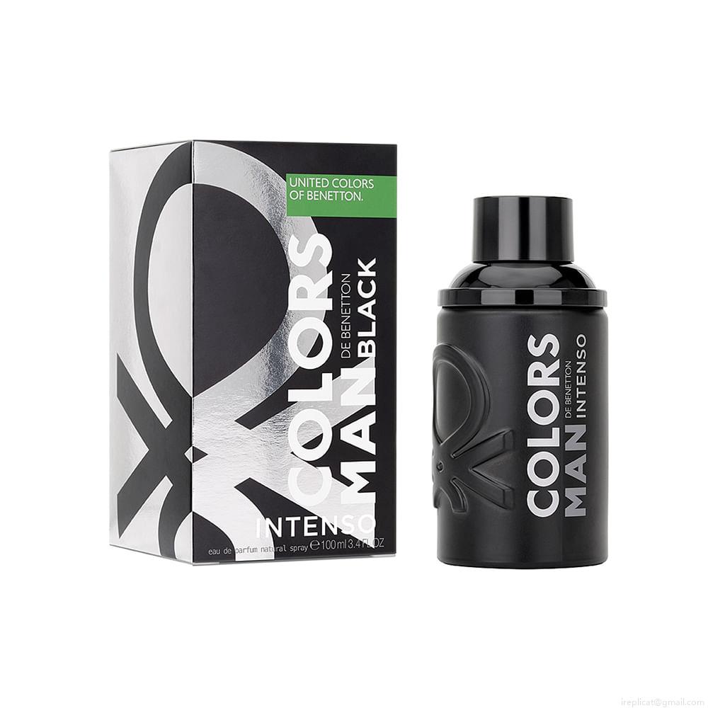 Perfume Benetton Colors Man Black Intenso Masculino Eau de Parfum 100 ml Perfume Benetton Colors Man Black Intenso Masculino Eau de Parfum 100 ml