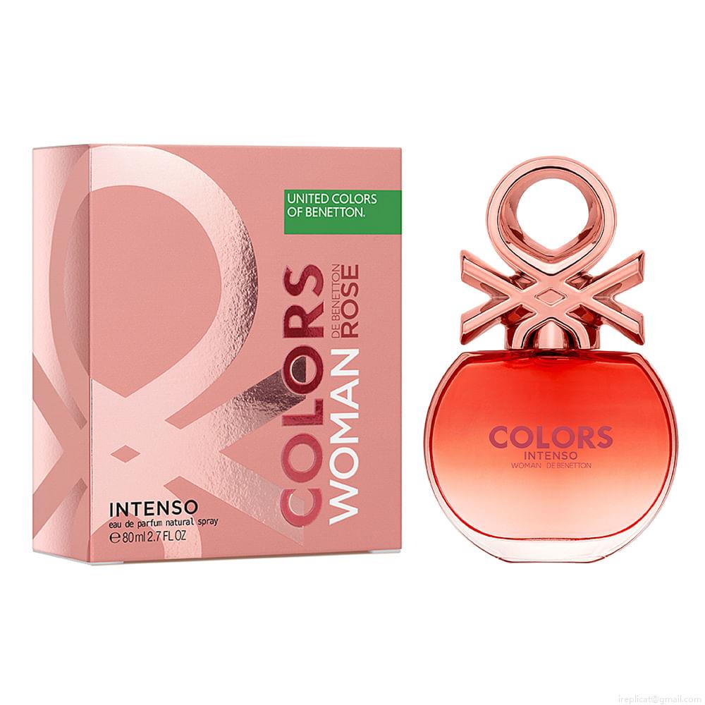 Perfume Benetton Colors Rose Intenso Feminino Eau de Parfum 80 ml Perfume Benetton Colors Rose Intenso Feminino Eau de Parfum 80 ml